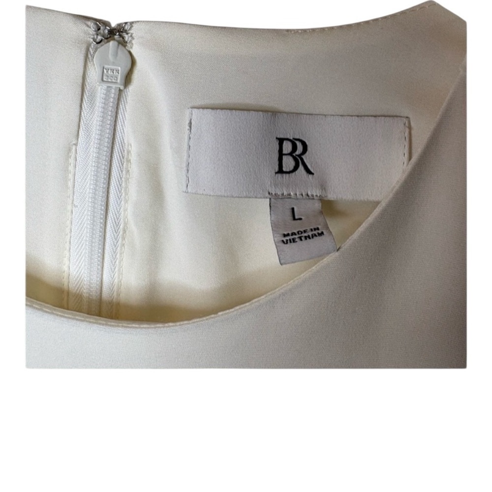 BANANA REPUBLIC Cream Sleeveless Dress - Picture 6 of 8